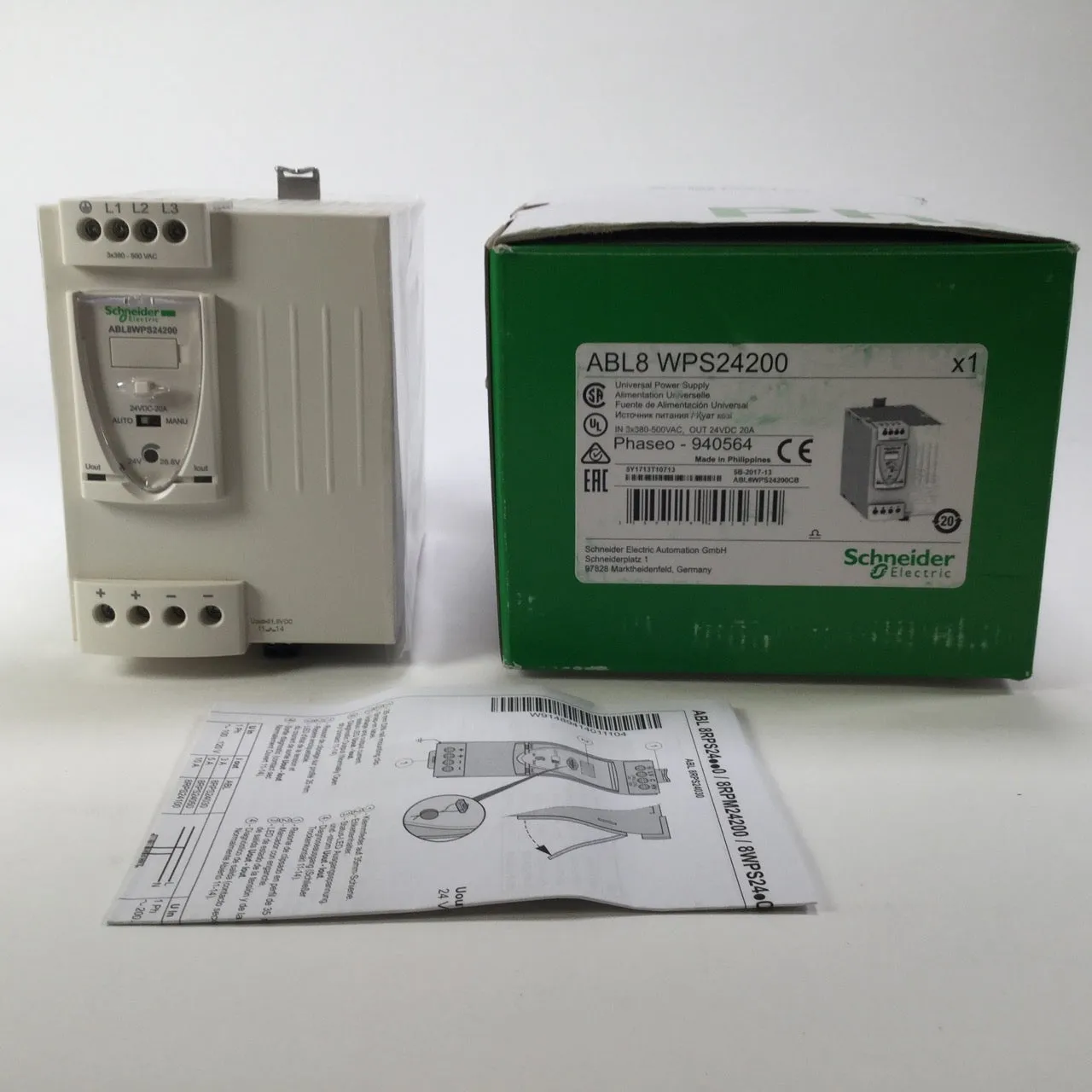 مزود طاقة 20 امبير 380-500 فولت | ABL8WPS24200