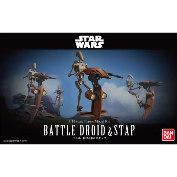 1/12 STAR WARS BATTLE DROID & STAP