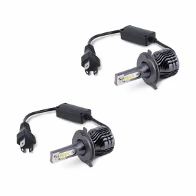 1992 Suzuki VS1400GL Intruder Headlight Bulb High Beam and Low Beam 9003 LED Kit Nimbis