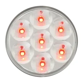 2″ Pearl LED Marker Light (RED/CLEAR) #76543BP