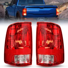 2009-2018 Dodge Ram 1500 2500 3500 Tail light Assembly Rear Lamp Replacement OE Style w/Bulbs Driver Passenger Side