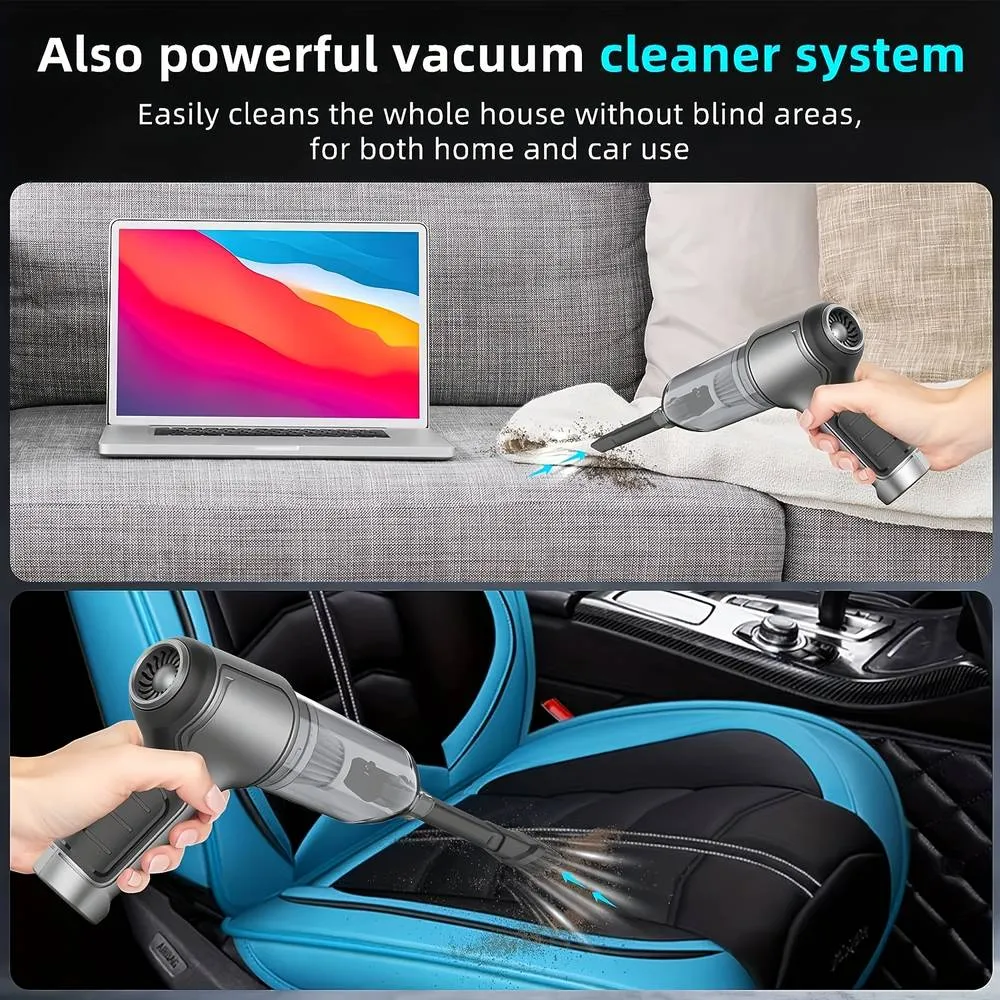 3-in-1 High-suction Vacuum Cleaner, Integrated Blowing And Suction