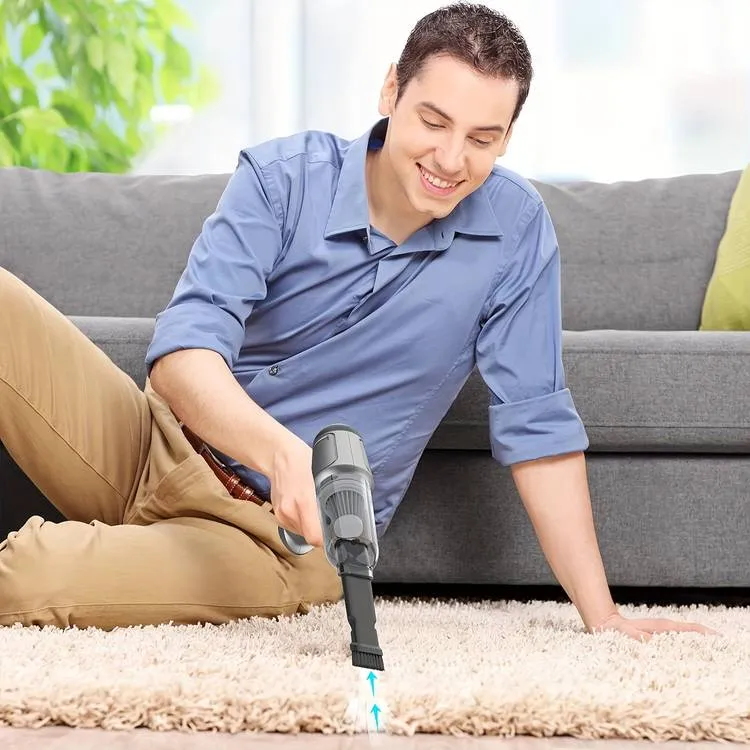 3-in-1 High-suction Vacuum Cleaner, Integrated Blowing And Suction
