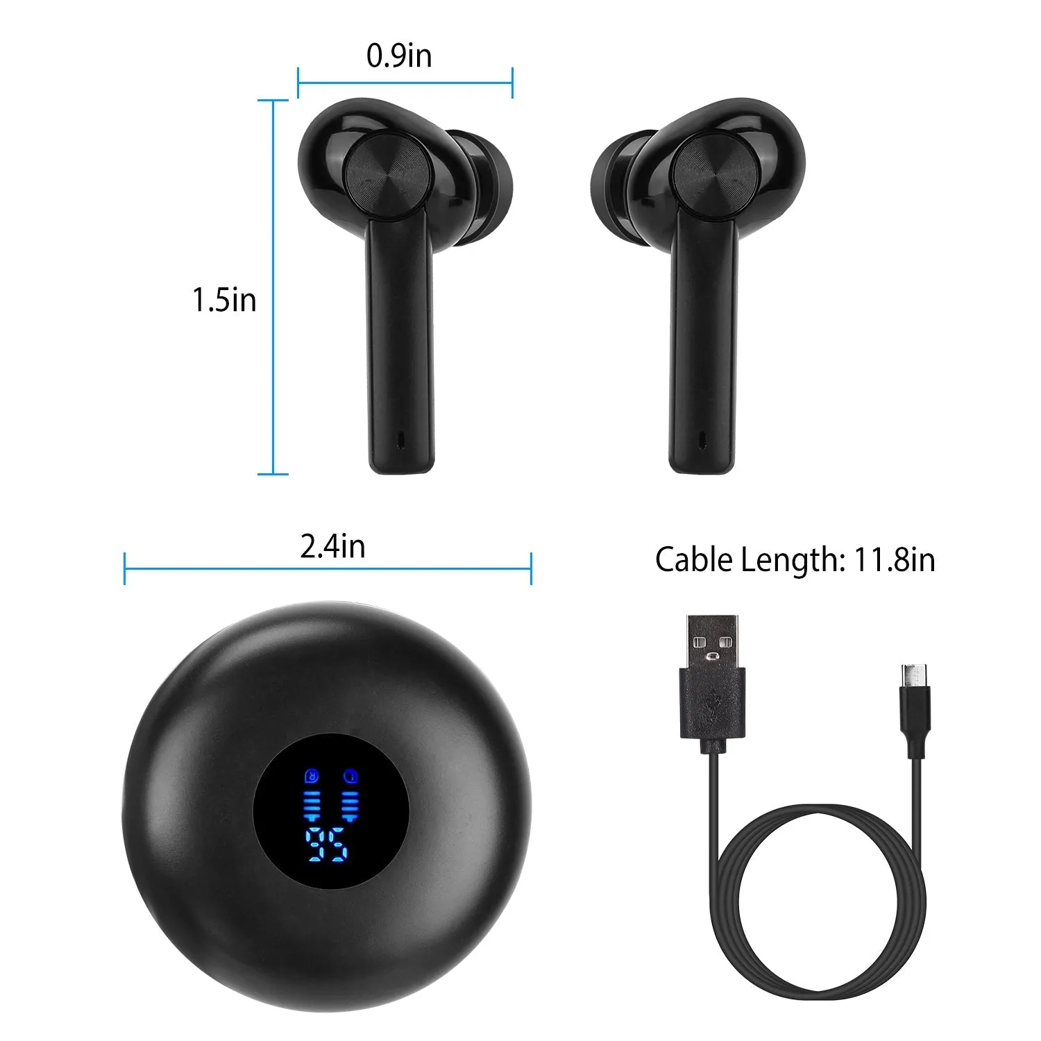 5.0 TWS Wireless Earbuds