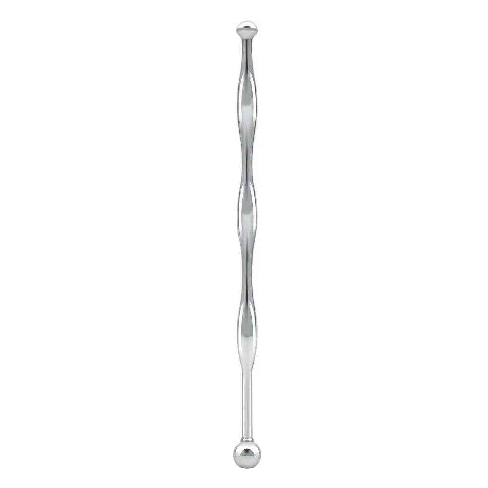 6&quot; Stainless Steel Wavy Urethral Sound