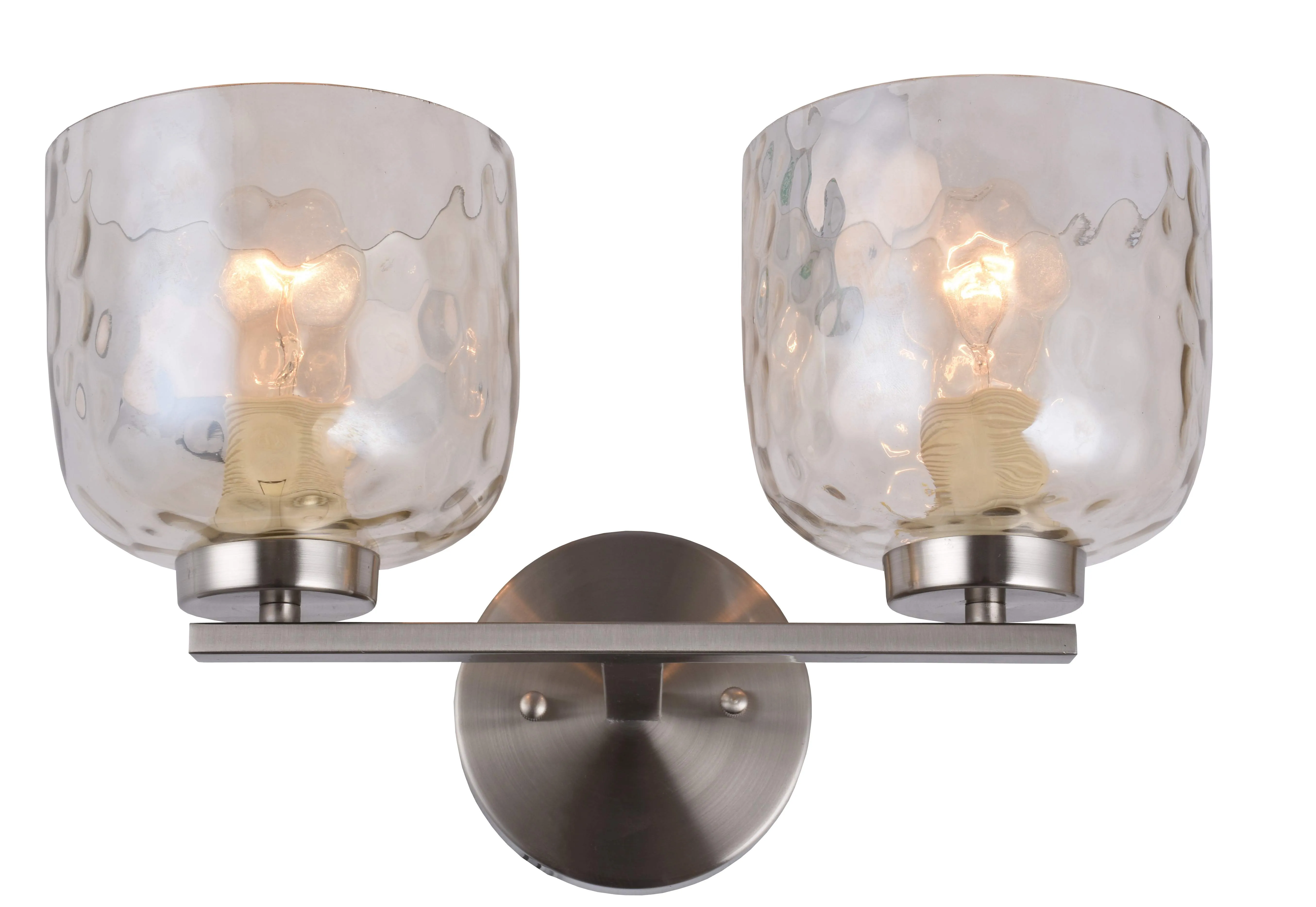 8640SN Wall Light in Satin Nickel