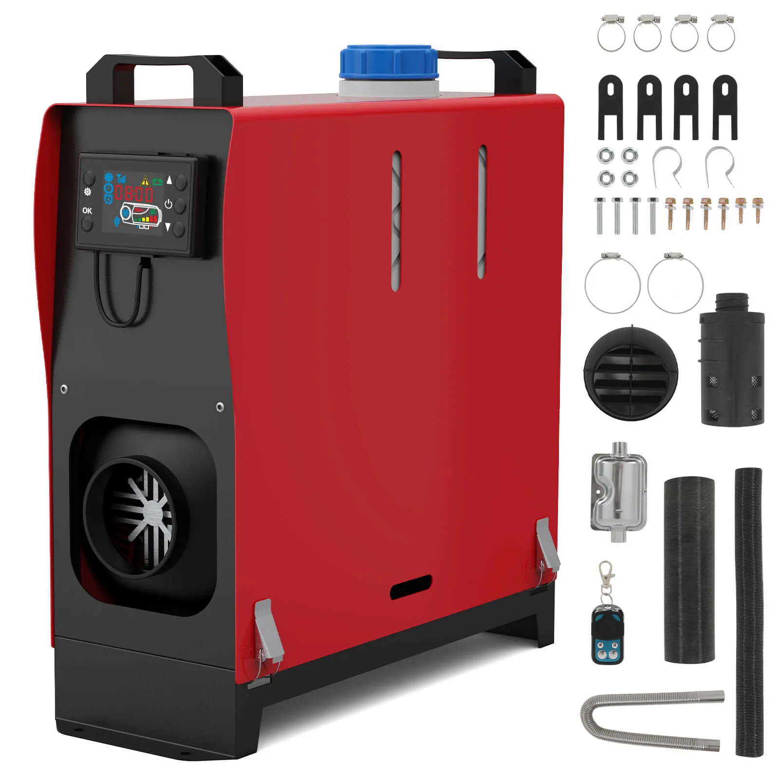 8KW Diesel Heater All in One with Remote Control and LCD Display GH003
