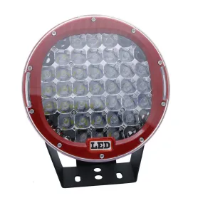 9inch 185w  LED  Driving  Light  Round  Spotlight  Bar  Offroad