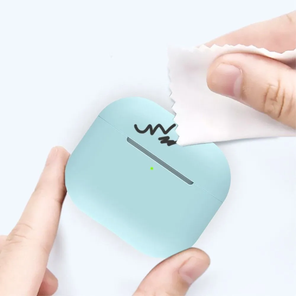 AirPods 3 silicone case with ear caps - Midnight Green