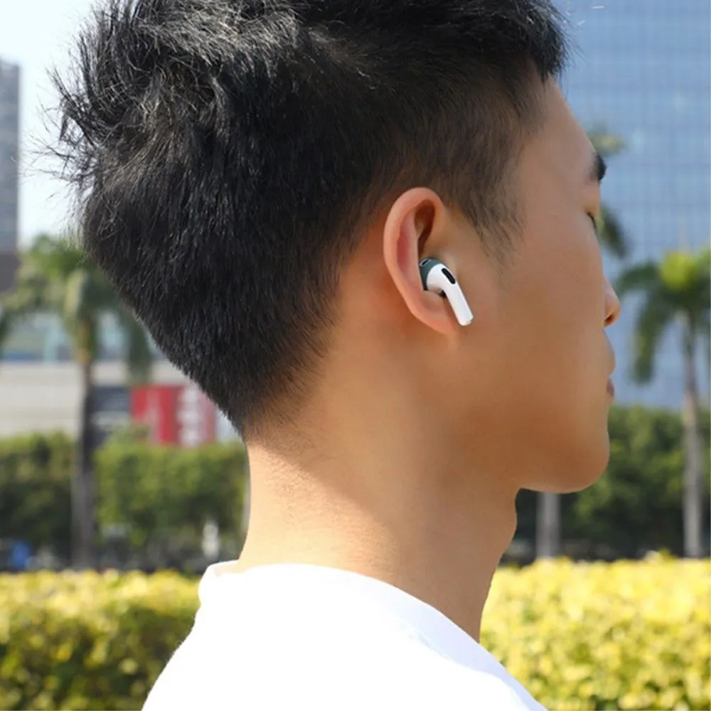 AirPods 3 silicone case with ear caps - Midnight Green