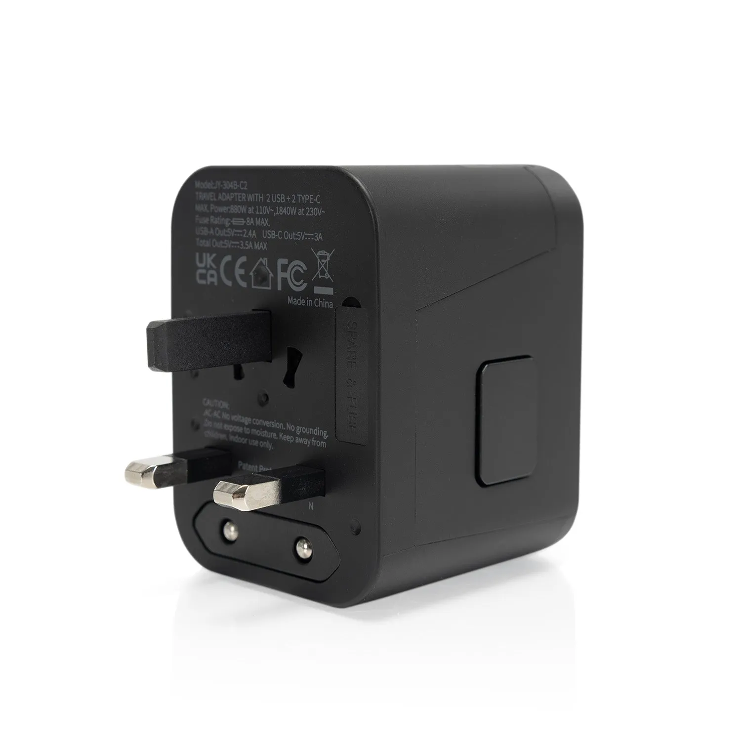 All-in-One Super ELITE® Travel Adapter - with USB