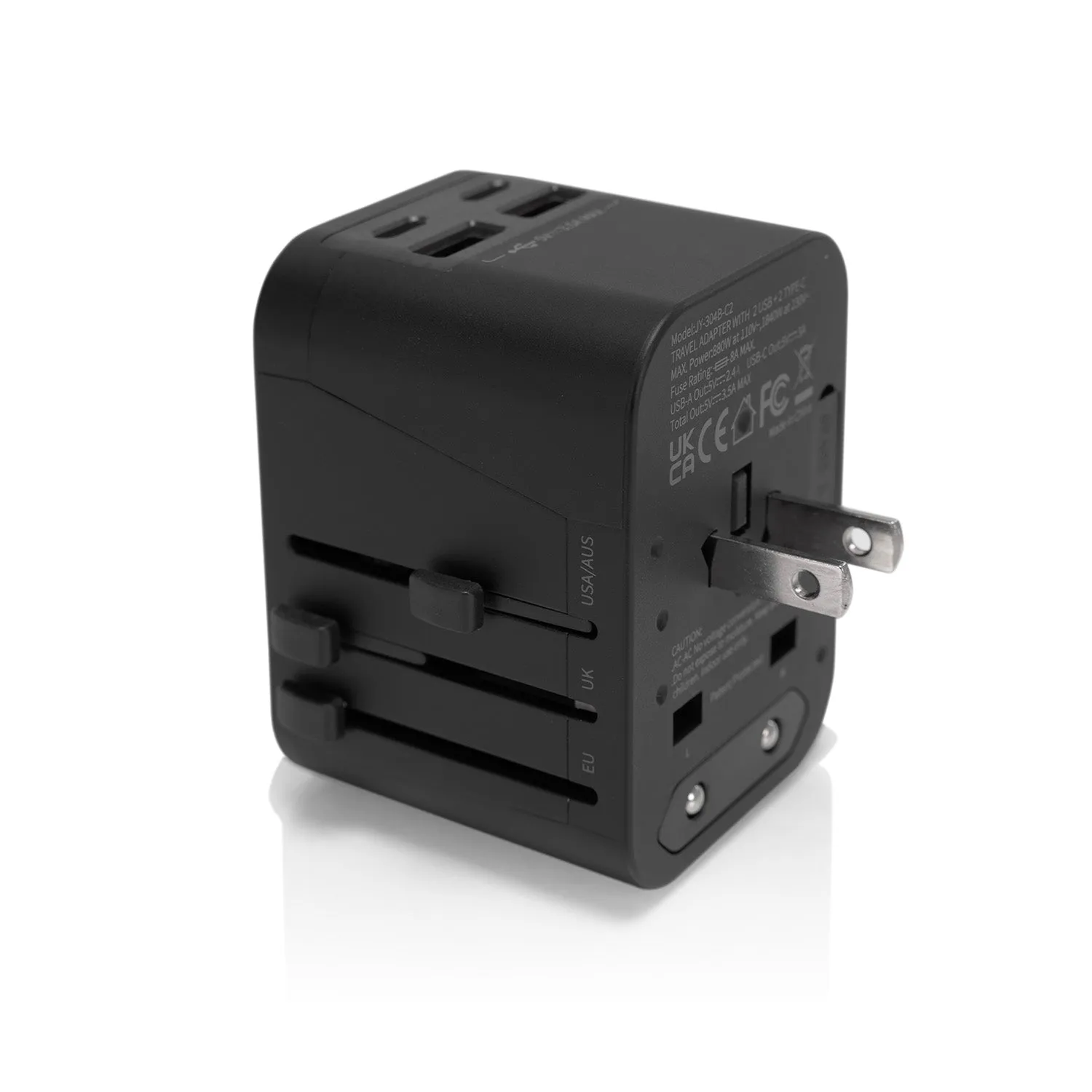 All-in-One Super ELITE® Travel Adapter - with USB