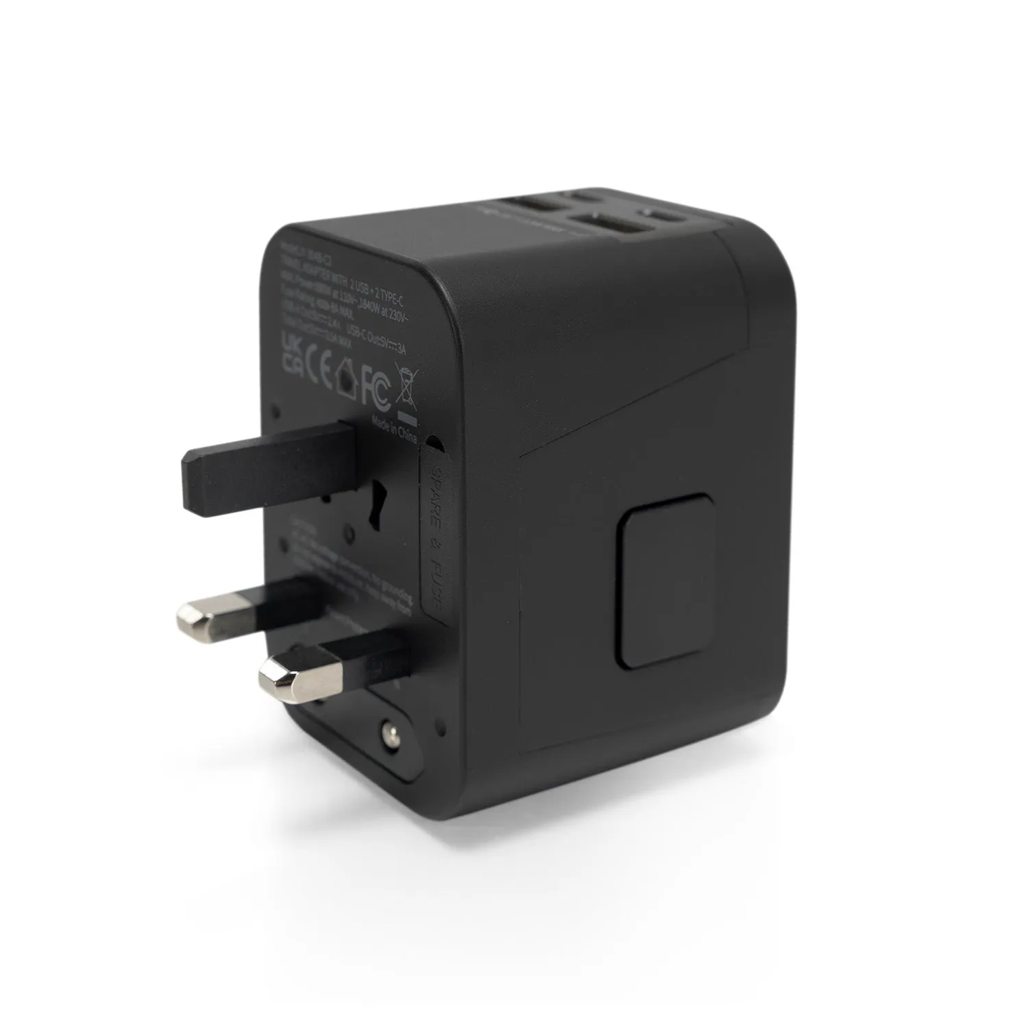 All-in-One Super ELITE® Travel Adapter - with USB