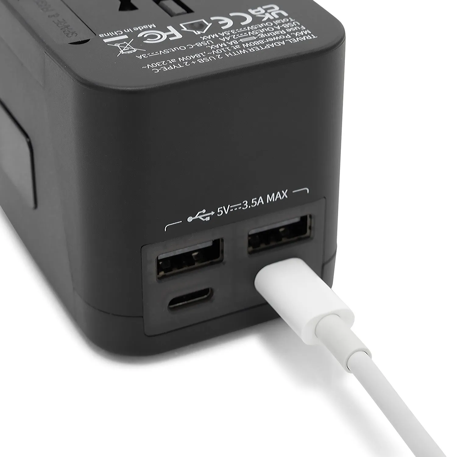All-in-One Super ELITE® Travel Adapter - with USB