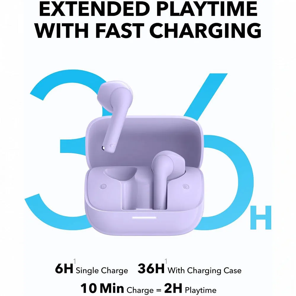Anker Soundcore K20i A3994HQ1 Earbuds - Purple