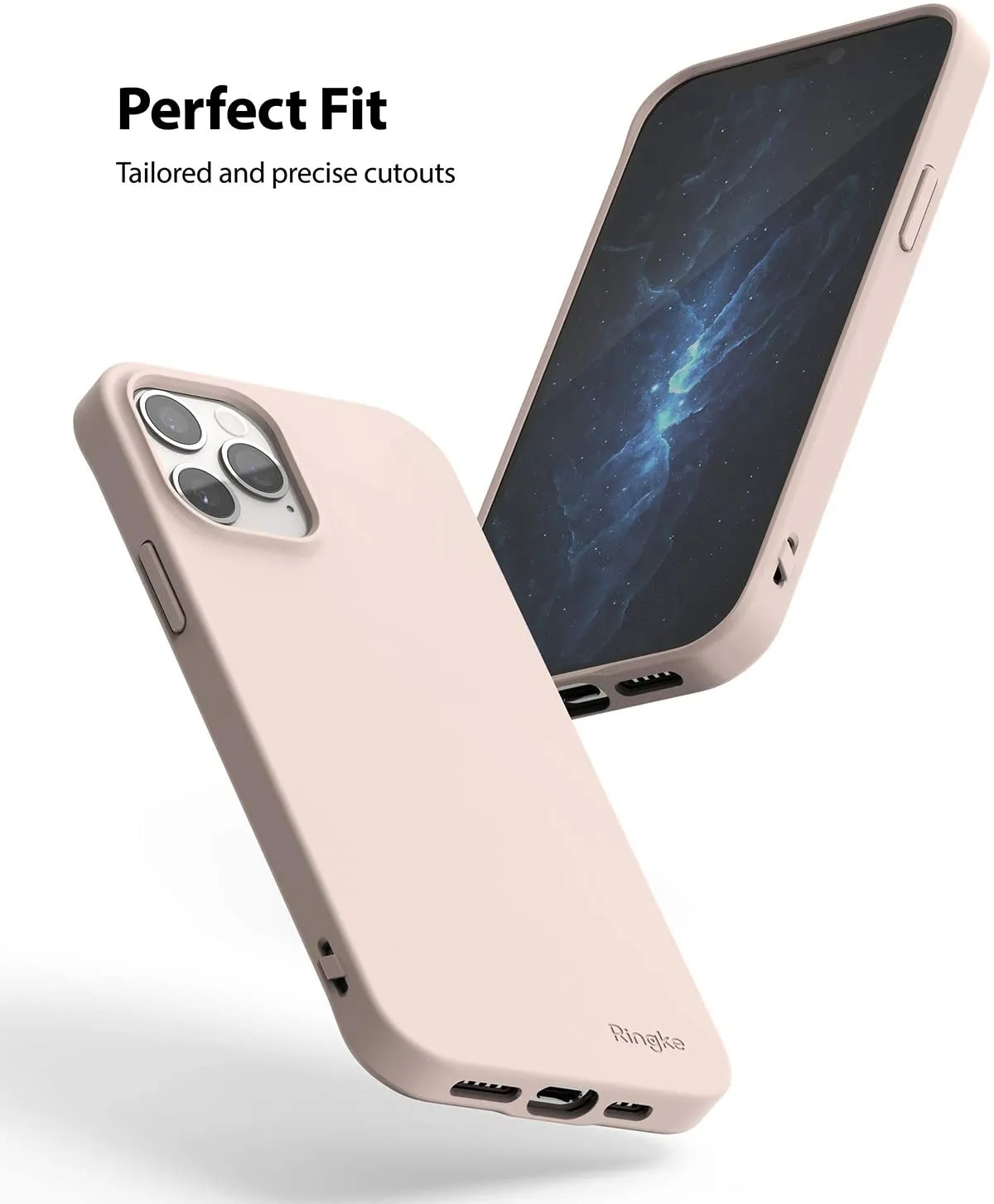 Apple iPhone 12 / iPhone 12 Pro  Case Cover| Air-S Series | Black