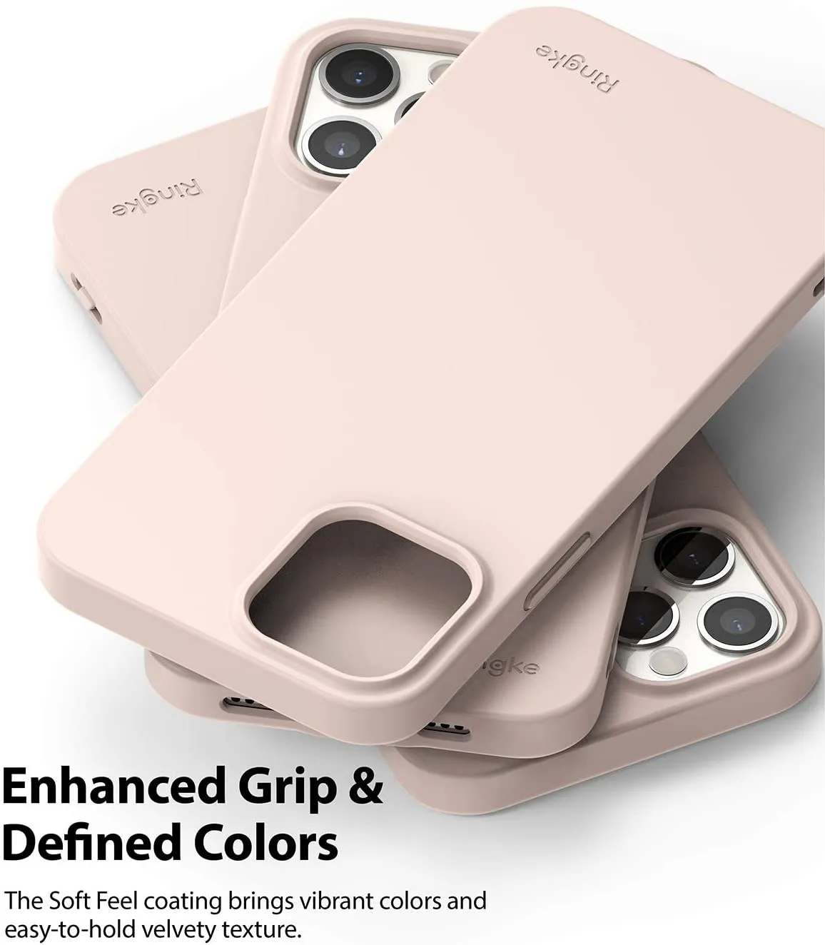 Apple iPhone 12 / iPhone 12 Pro  Case Cover| Air-S Series | Black
