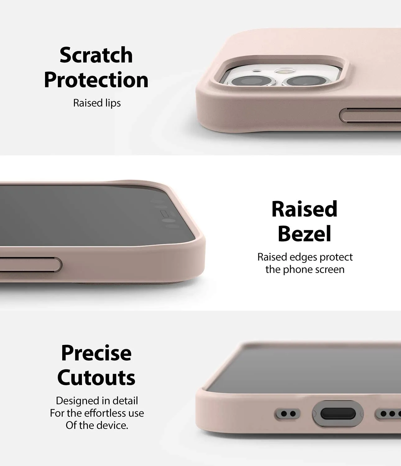 Apple iPhone 12 Mini Case Cover| Air-S Series | Pink Sand