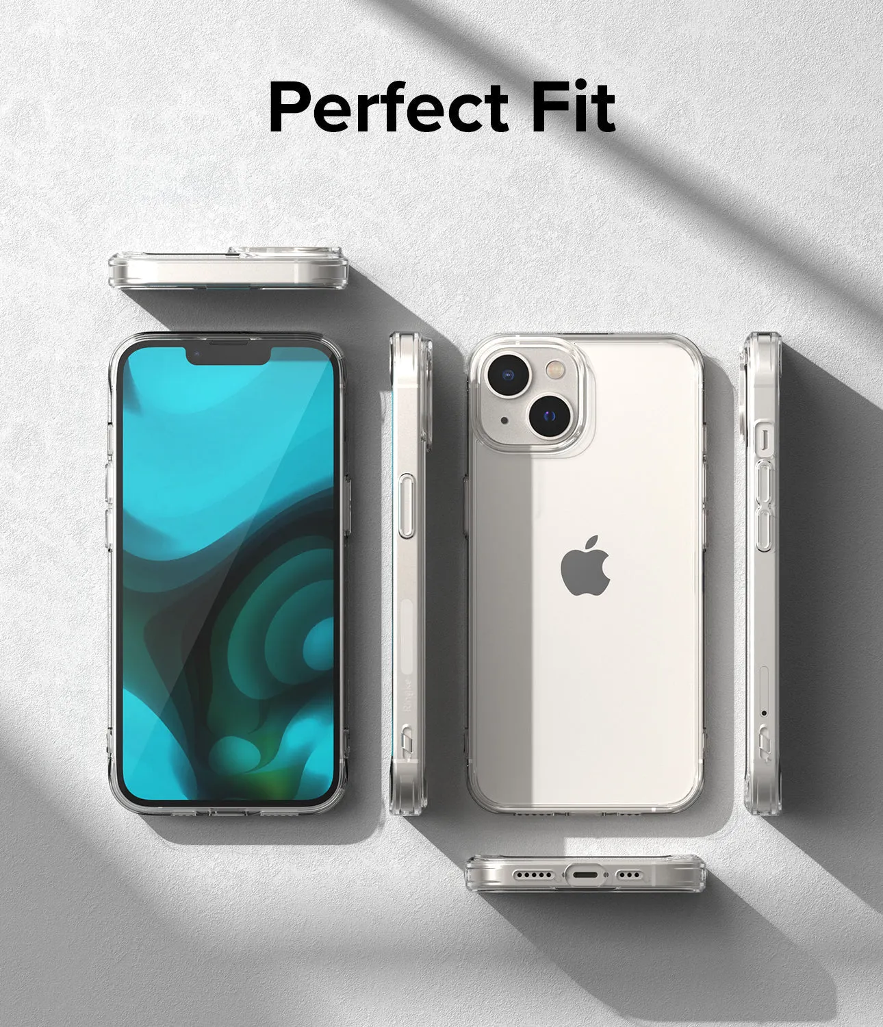 Apple Iphone 14 Case Cover| Fusion Series| Clear