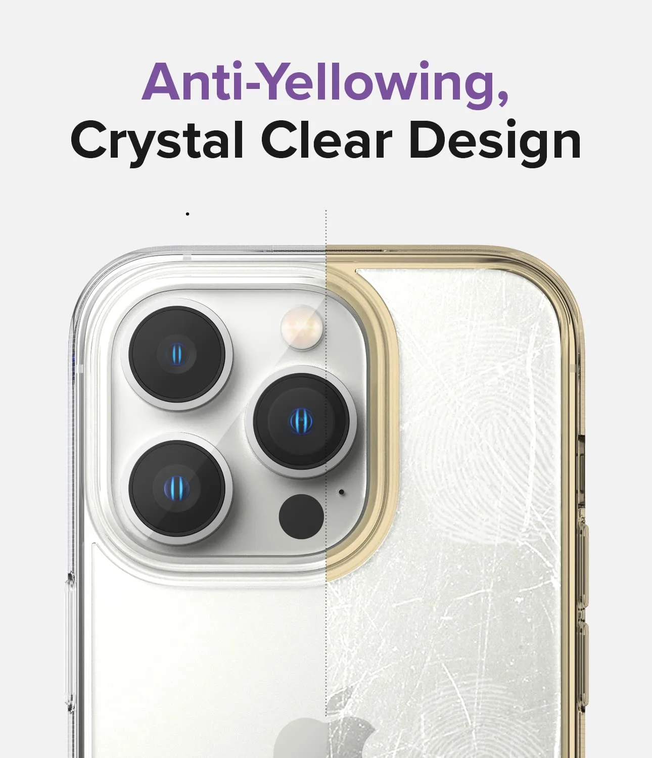 Apple Iphone 14 Pro Max Case Cover| Fusion Series| Clear