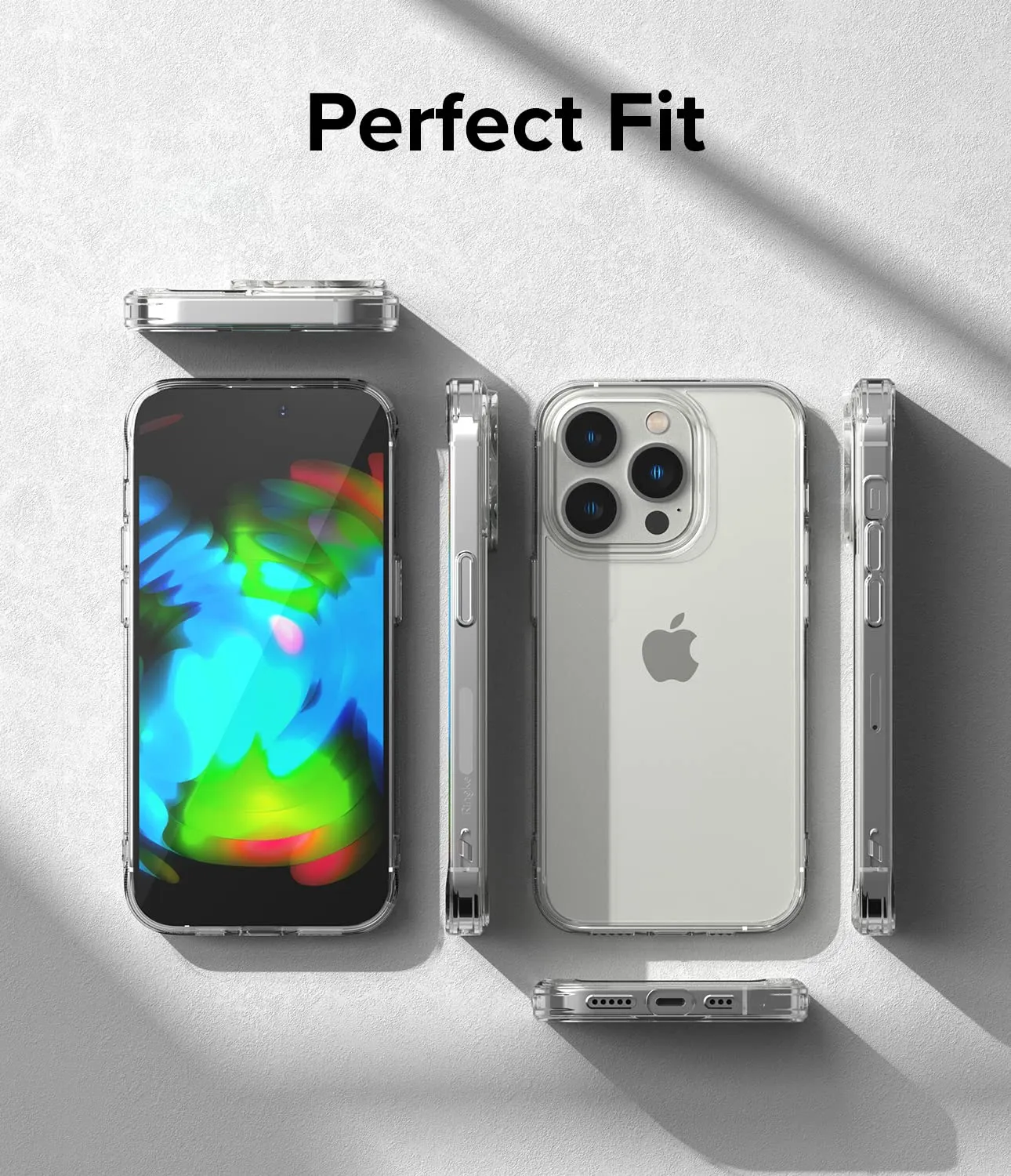 Apple Iphone 14 Pro Max Case Cover| Fusion Series| Clear