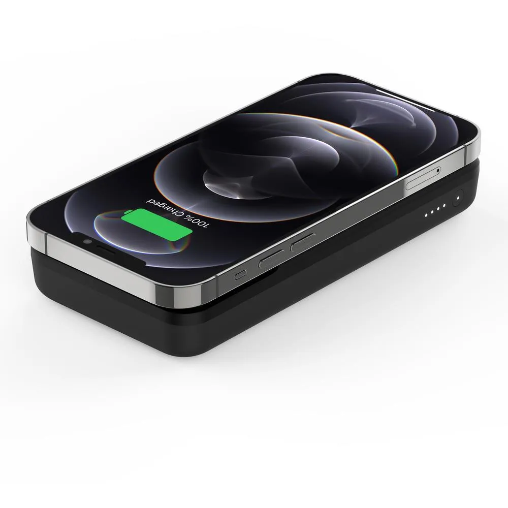 Belkin BoostUp 10K Magnetic Portable Wireless Charger for iPhone (Black)