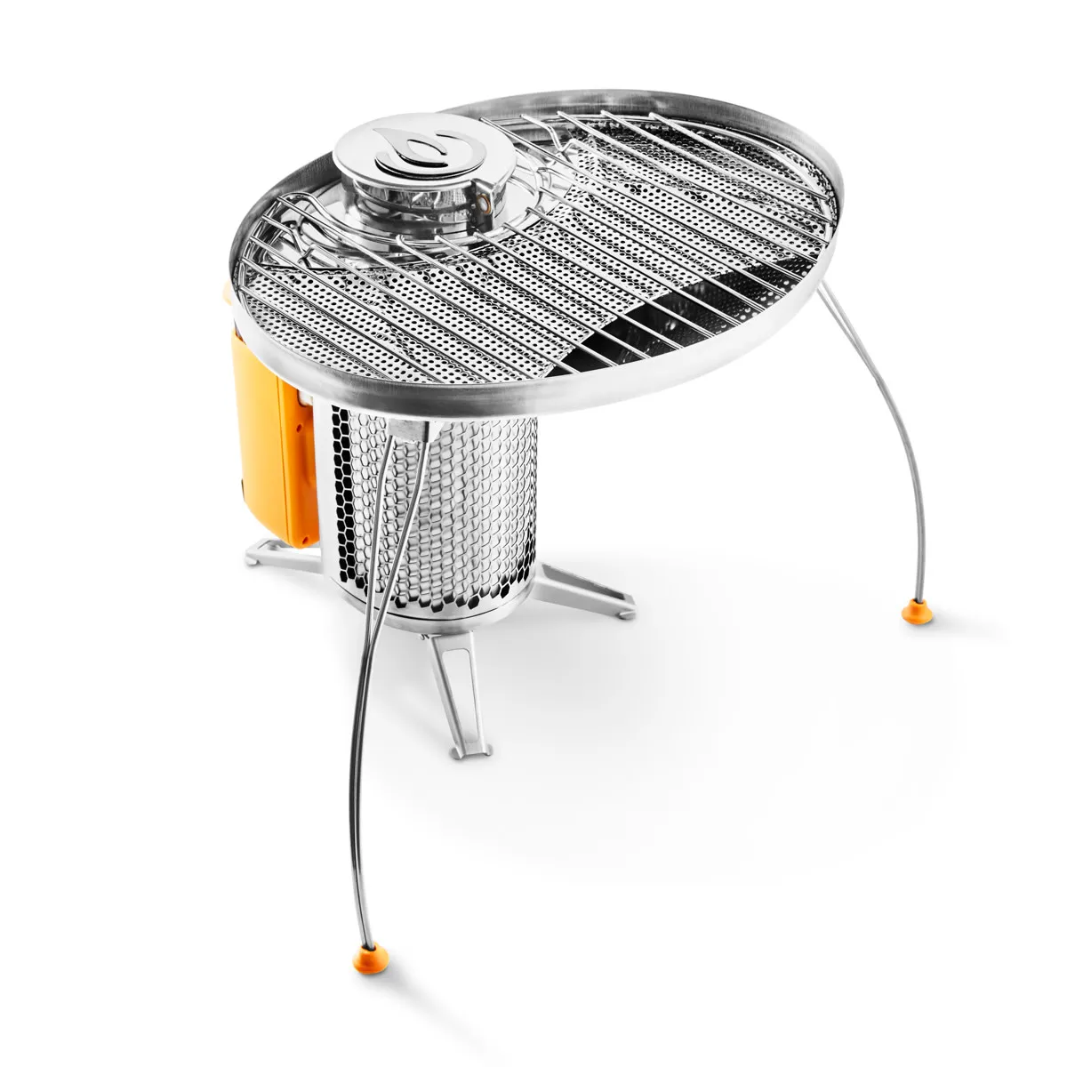 BioLite Campstove Portable Grill Steel/Blue | Buy BioLite Campstove Portable Grill Steel/Blue here | Outnorth
