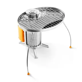 BioLite Campstove Portable Grill Steel/Blue | Buy BioLite Campstove Portable Grill Steel/Blue here | Outnorth
