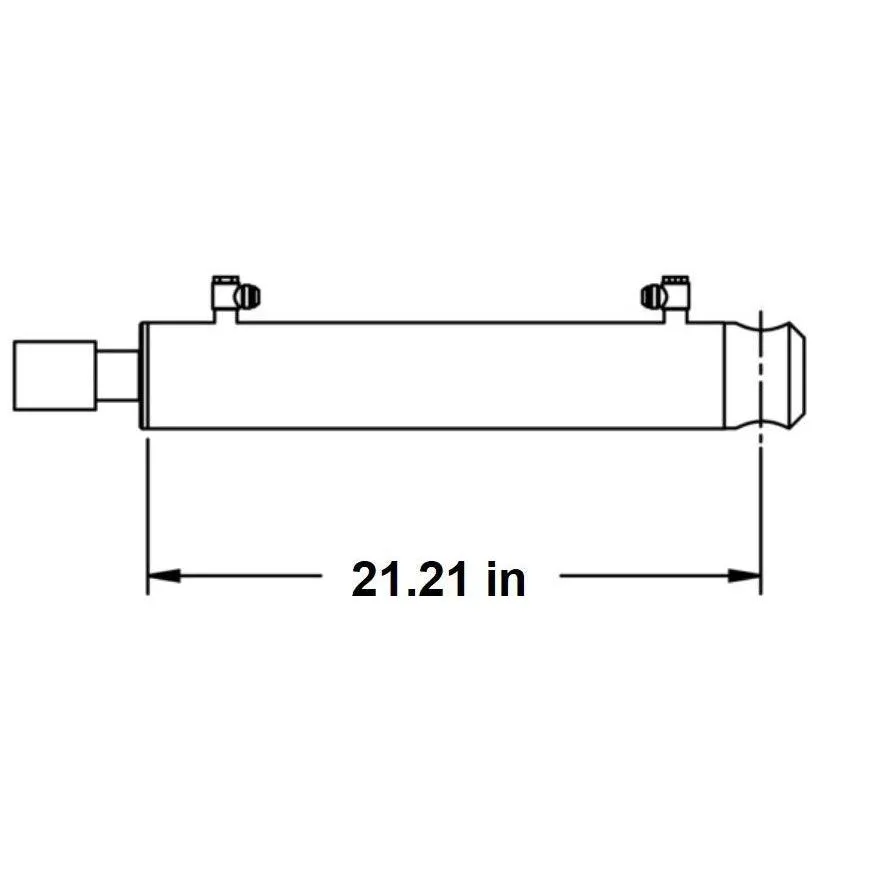 Bobcat T650 Loader Bucket Tilt Cylinder w/ 1-5/8" Rod Type 2 - Seal Kit