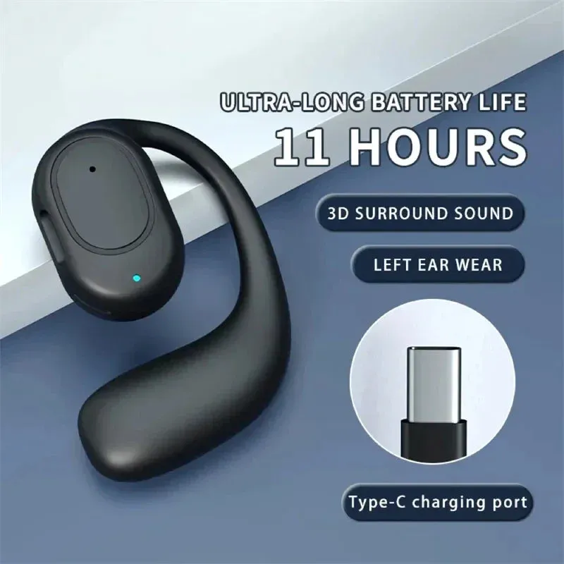 Bone Conduction Wireless Headset Microphone