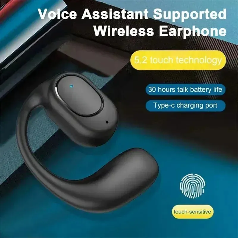 Bone Conduction Wireless Headset Microphone