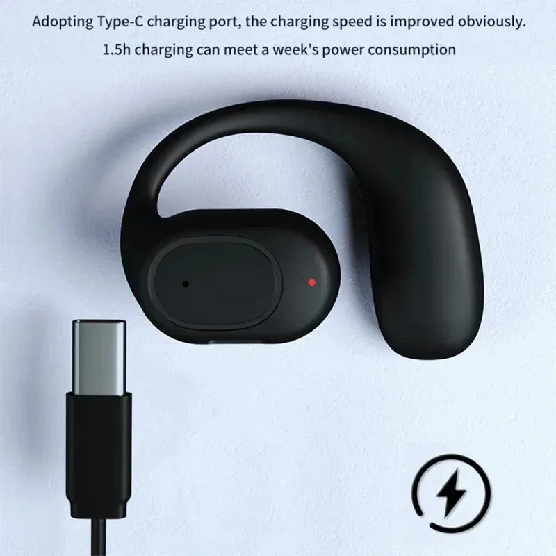 Bone Conduction Wireless Headset Microphone