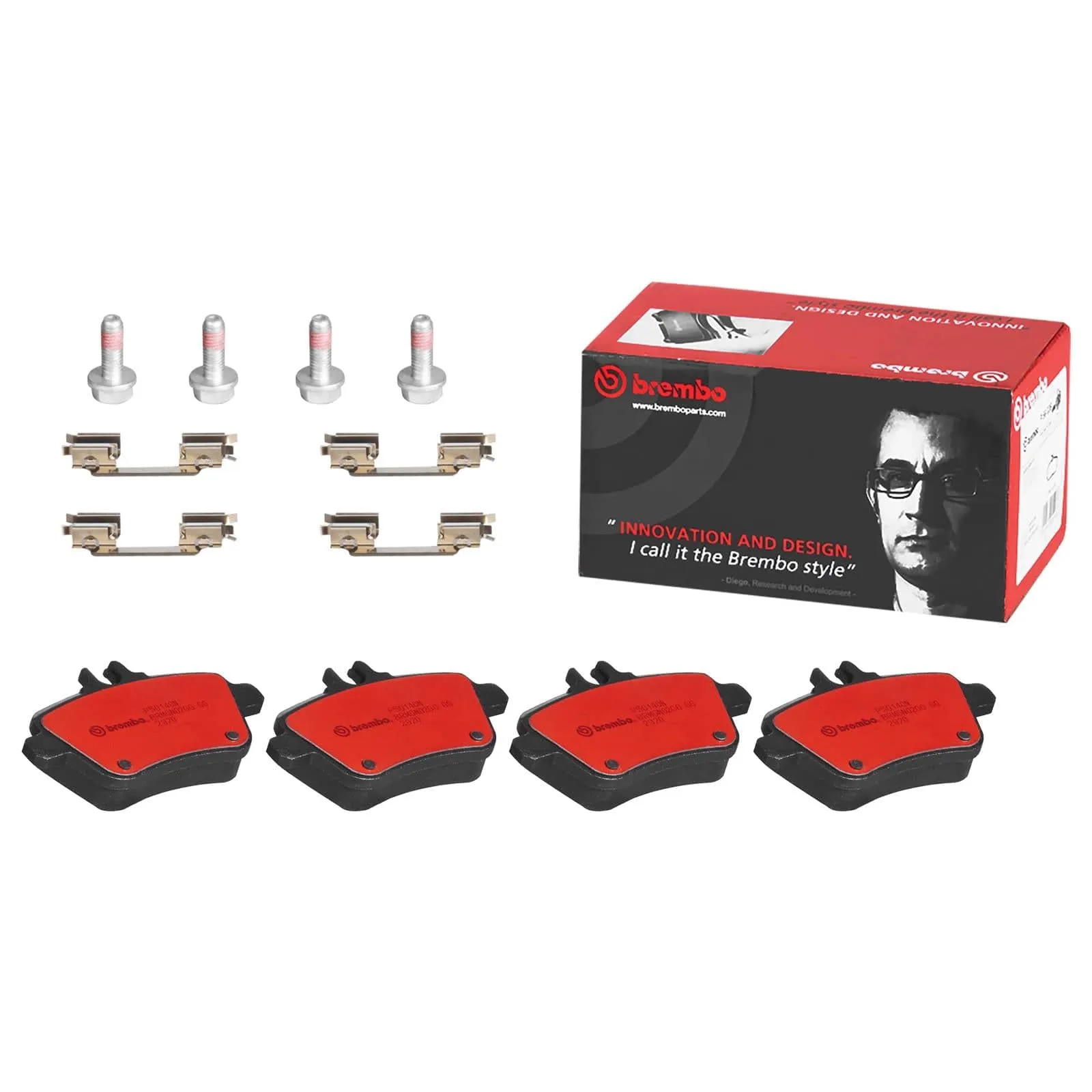 Brembo Disc Brake Pad and Rotor Kits KT04318