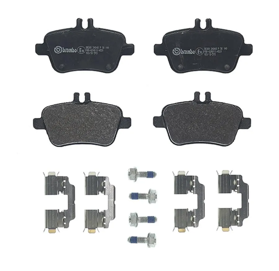 Brembo Disc Brake Pad and Rotor Kits KT04318