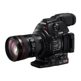 Canon EOS C100 Mark II Dual Pixel CMOS AF & EF 24-105mm f/4L IS II USM Zoom Lens Kit
