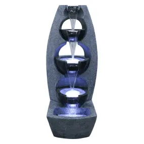 Chester Stacked Bowls Water Feature
