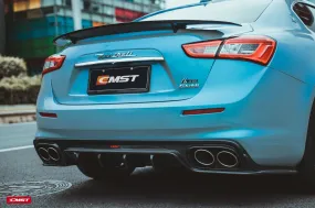 CMST Tuning Carbon Fiber Rear Diffuser for Maserati Ghibli 2018 