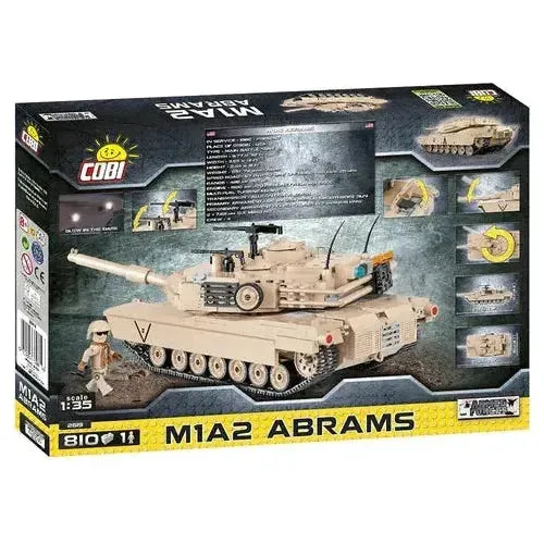 Cobi Armed Forces - Abrams M1A2 1:35 (802 pieces)