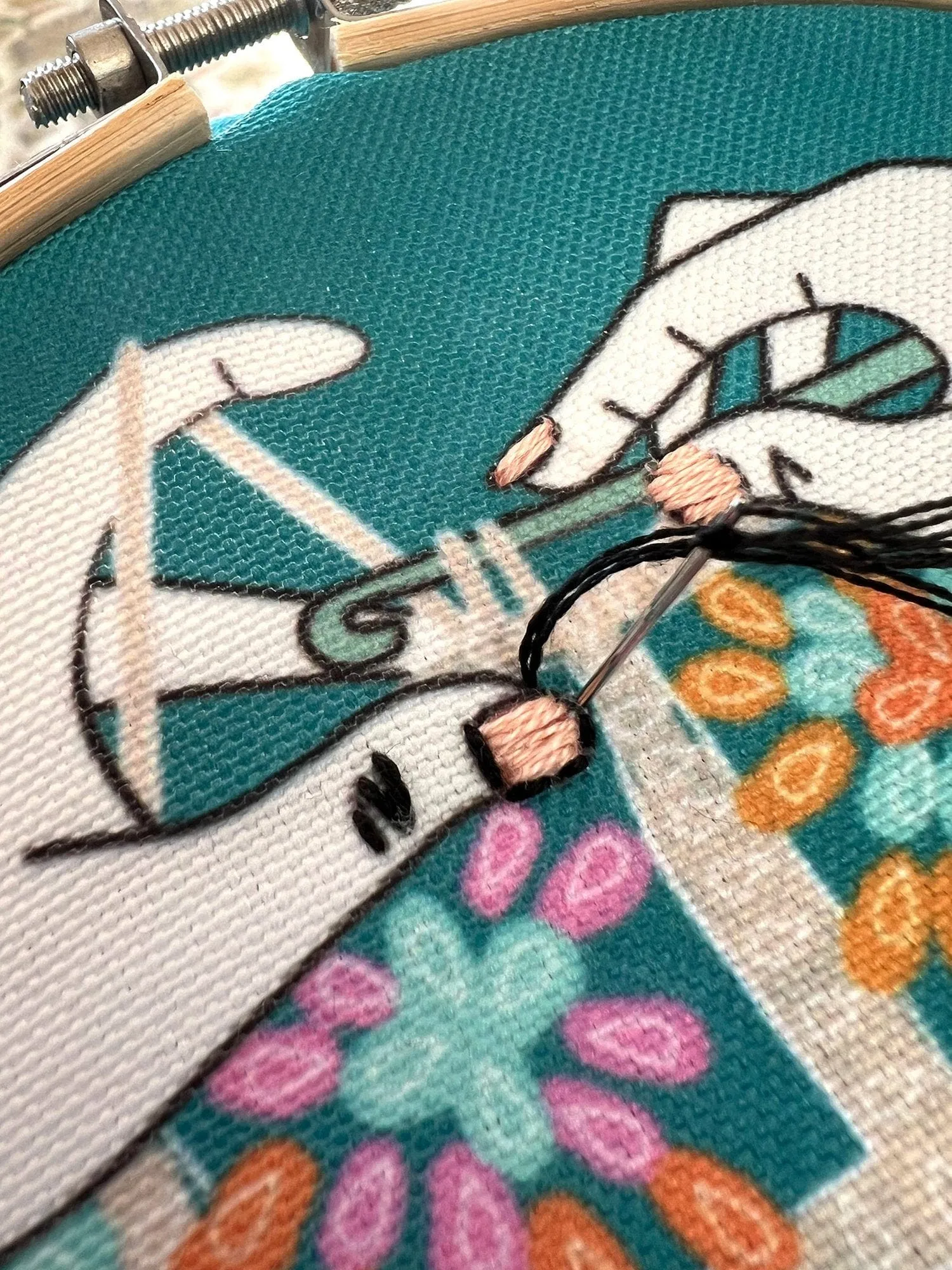 Crochet - Embroidery Kit - Rikrack