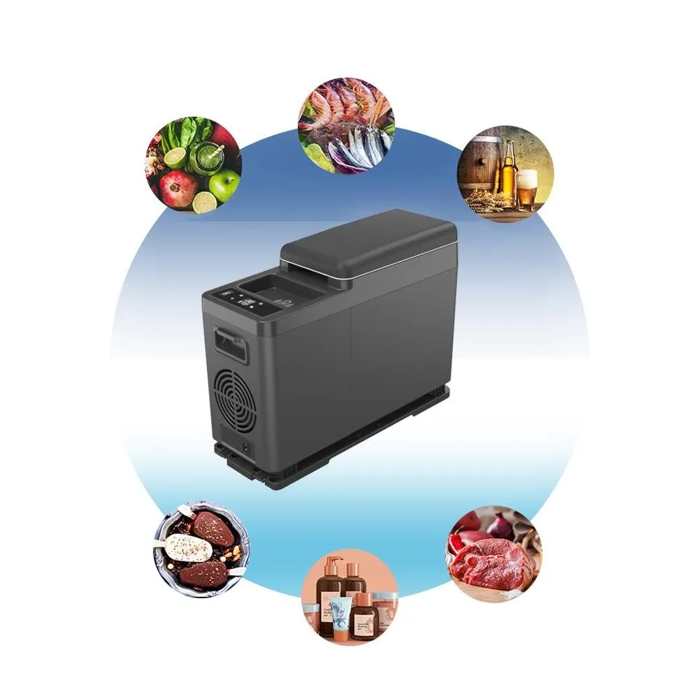 CRONY CF8 8L Vehicle Refrigerator with APP Car Refrigerator Freezer Small Fridge for Family Camping Cooler and Warmer