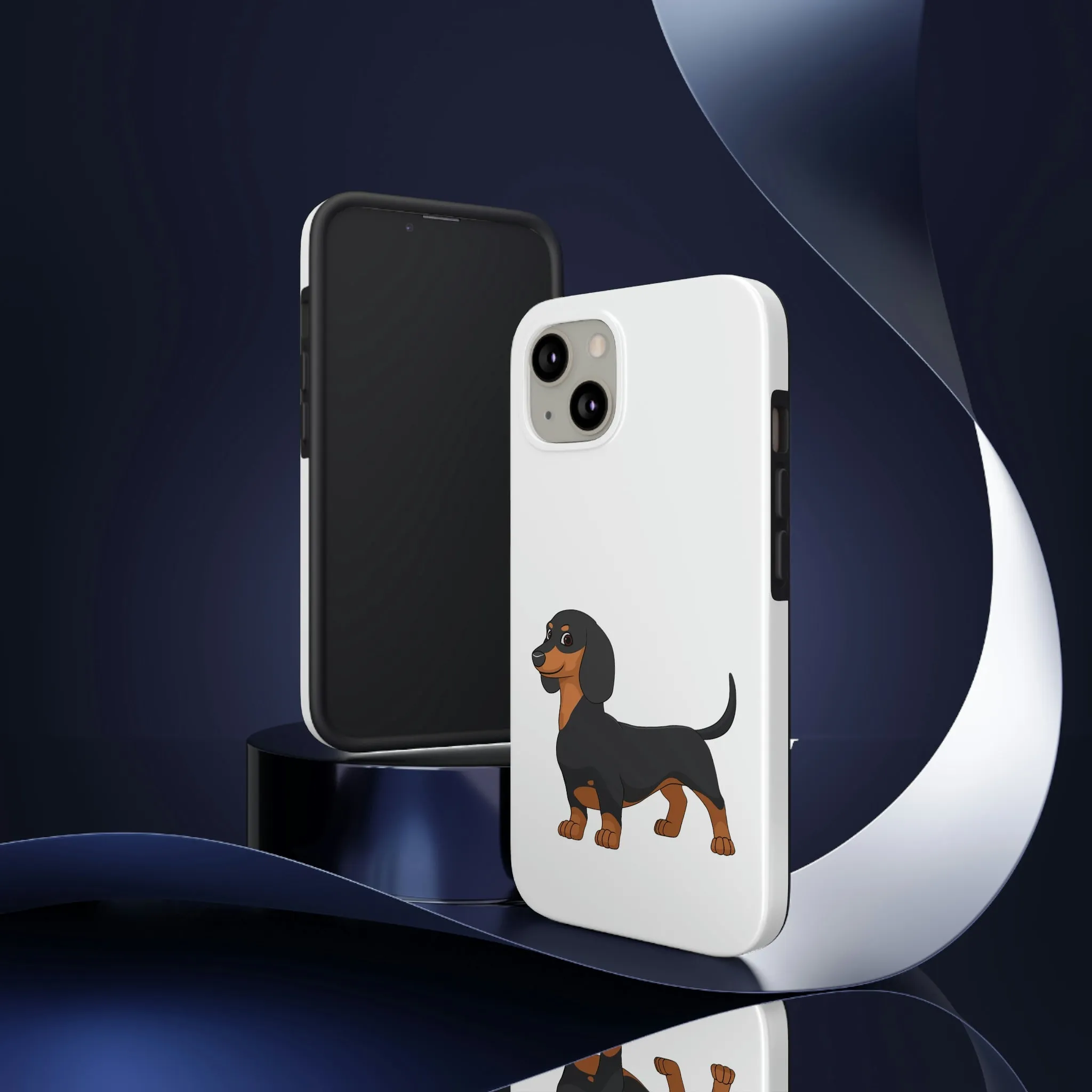 Dachshund Case Mate Tough Phone Cases, Impact Resistant, Wireless Charging, FREE Shipping, Made in USA!!