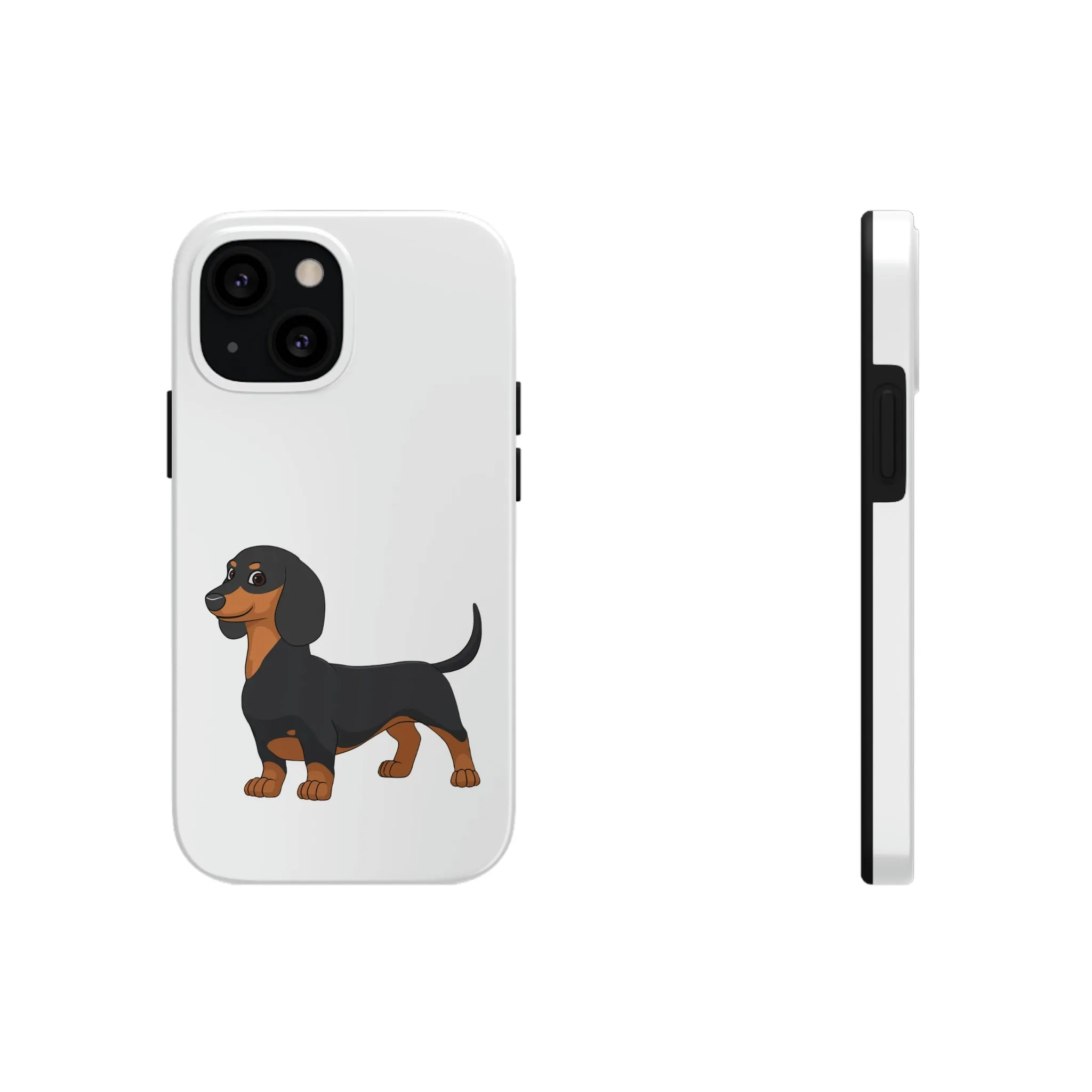 Dachshund Case Mate Tough Phone Cases, Impact Resistant, Wireless Charging, FREE Shipping, Made in USA!!