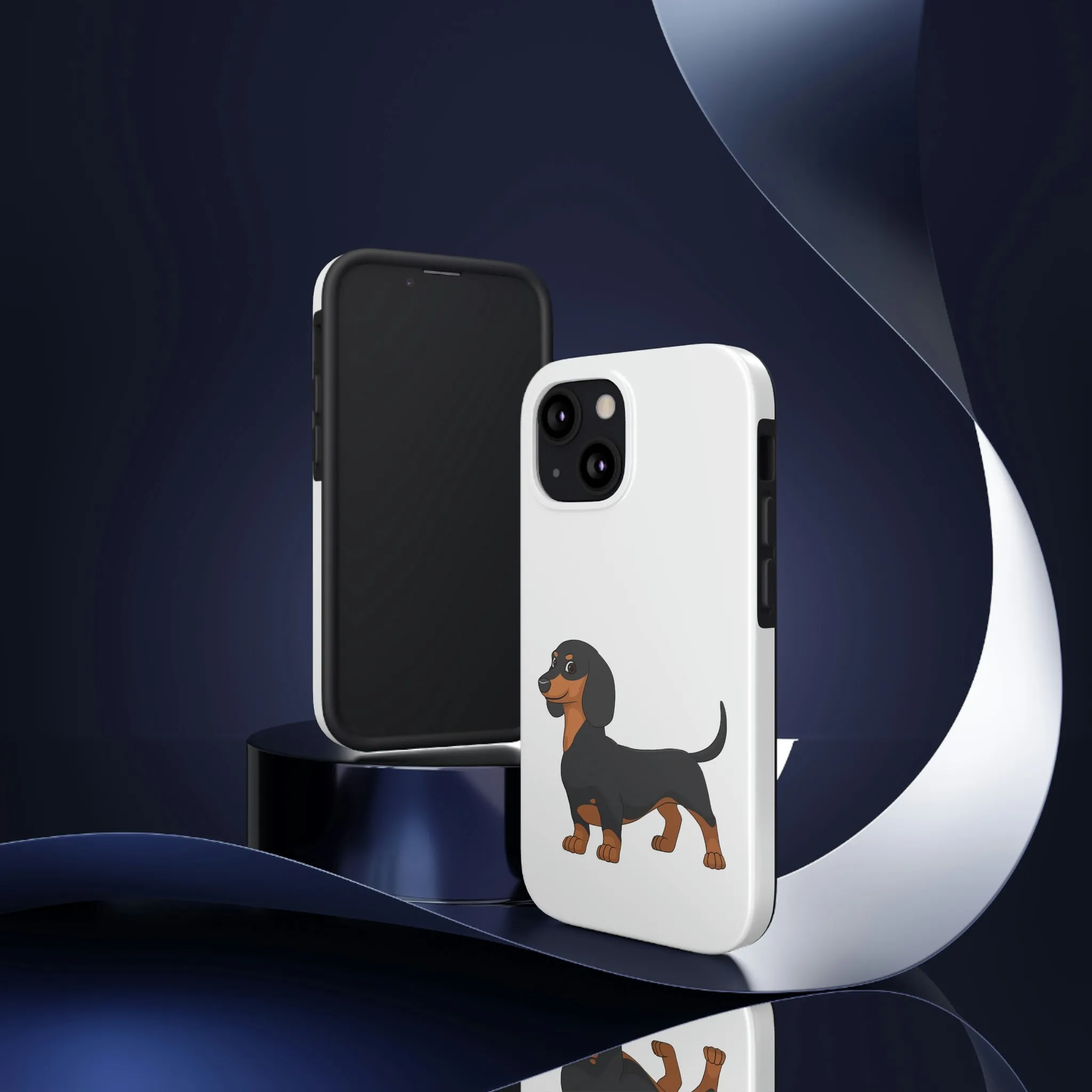 Dachshund Case Mate Tough Phone Cases, Impact Resistant, Wireless Charging, FREE Shipping, Made in USA!!