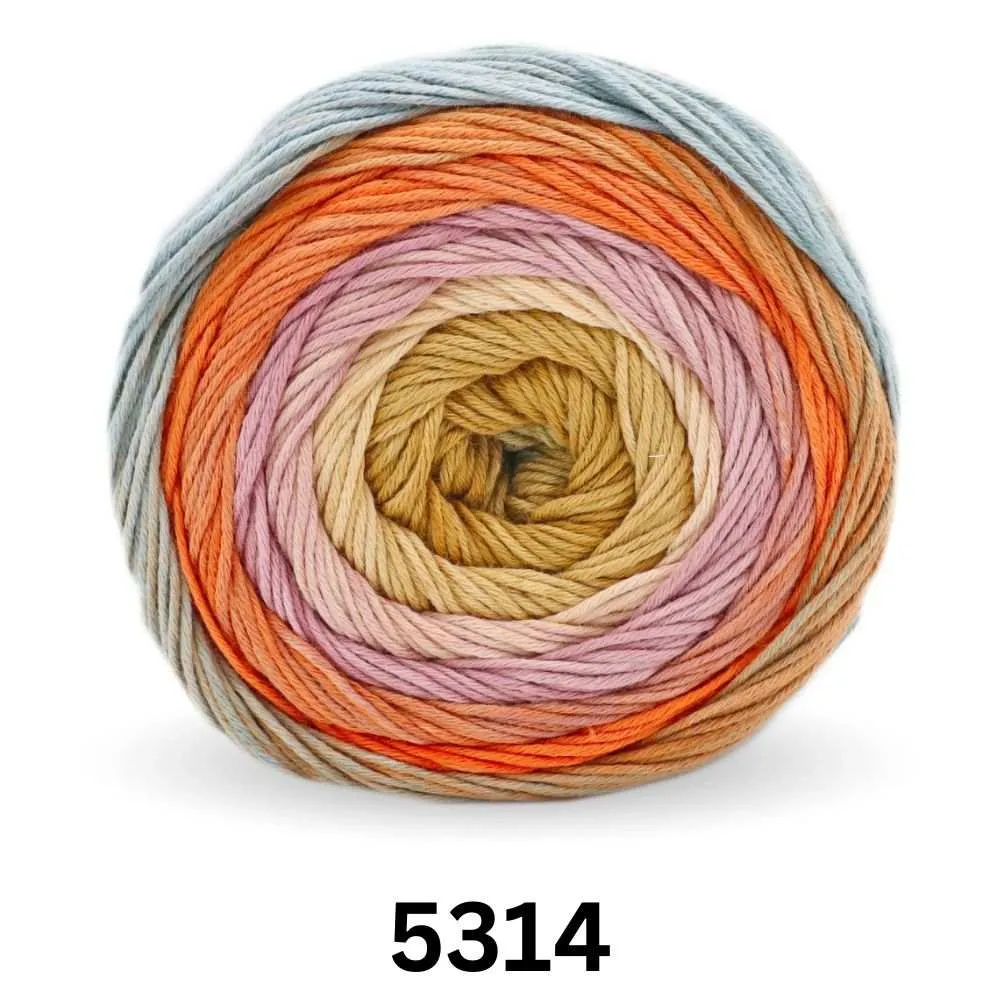 Desert Sunset Triangle Shawl Knit Kit