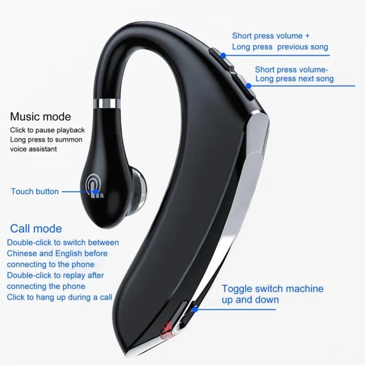 DS800 Pro Series Bluetooth 5.0 Waterproof Wireless Earbuds for Professional and Active Lifestyles