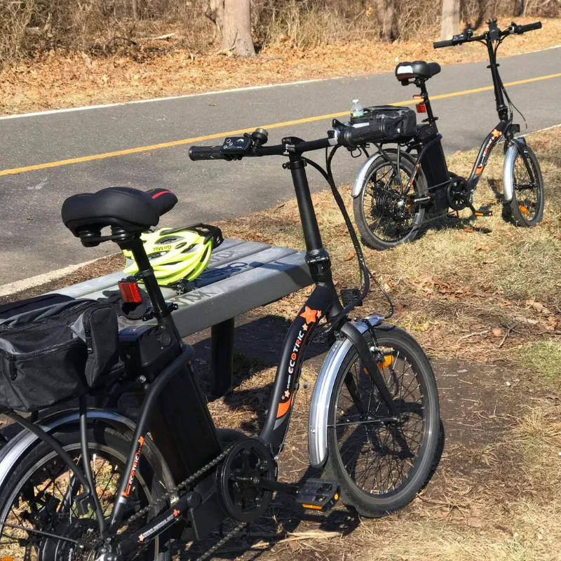 Ecotric Starfish 20" Portable Folding Electric Bike, 36V 350W UL Certified