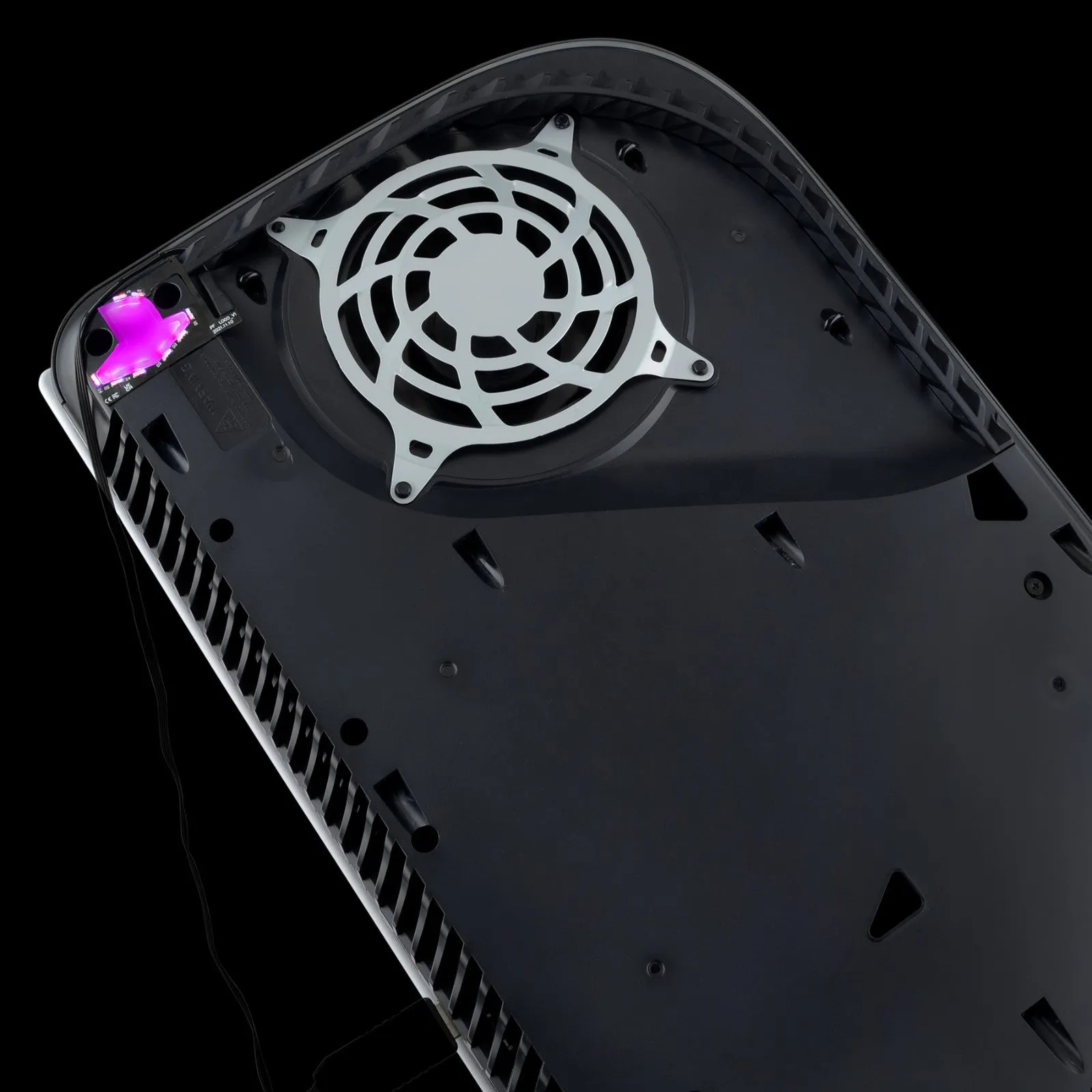eXtremeRate 7 Colors 24 Effects RGB Logo LED for PS5 Console, Illuminated Logo LED for PS5 Disc & Digital Console - PFLED08