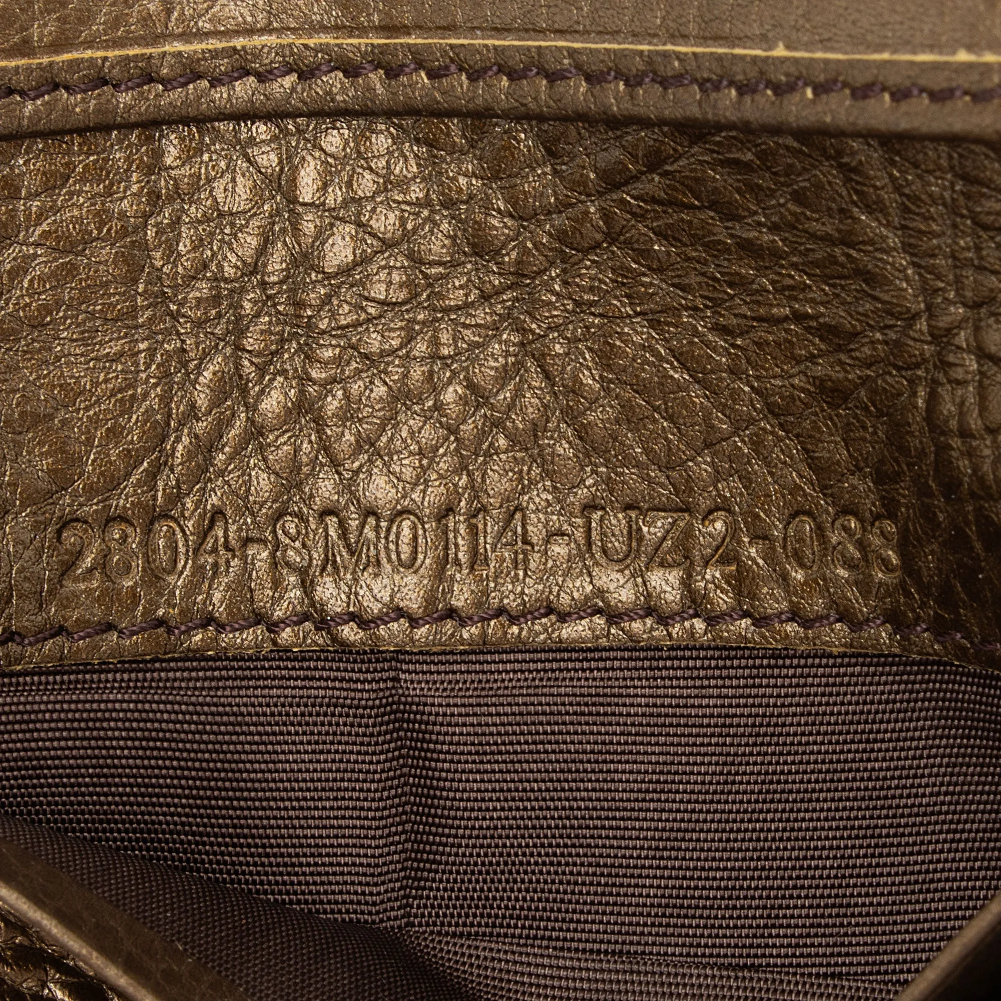 Fendi Metallic Zucca Compact Wallet (SHF-JIlxwg)
