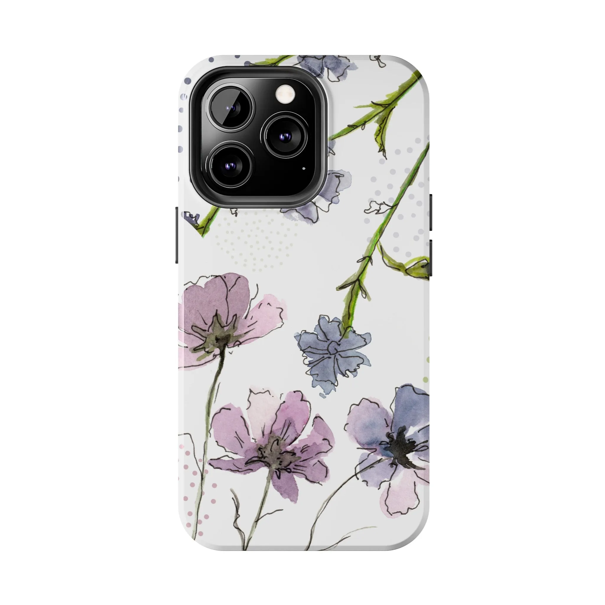 Floral Watercolor Phone Tough Case