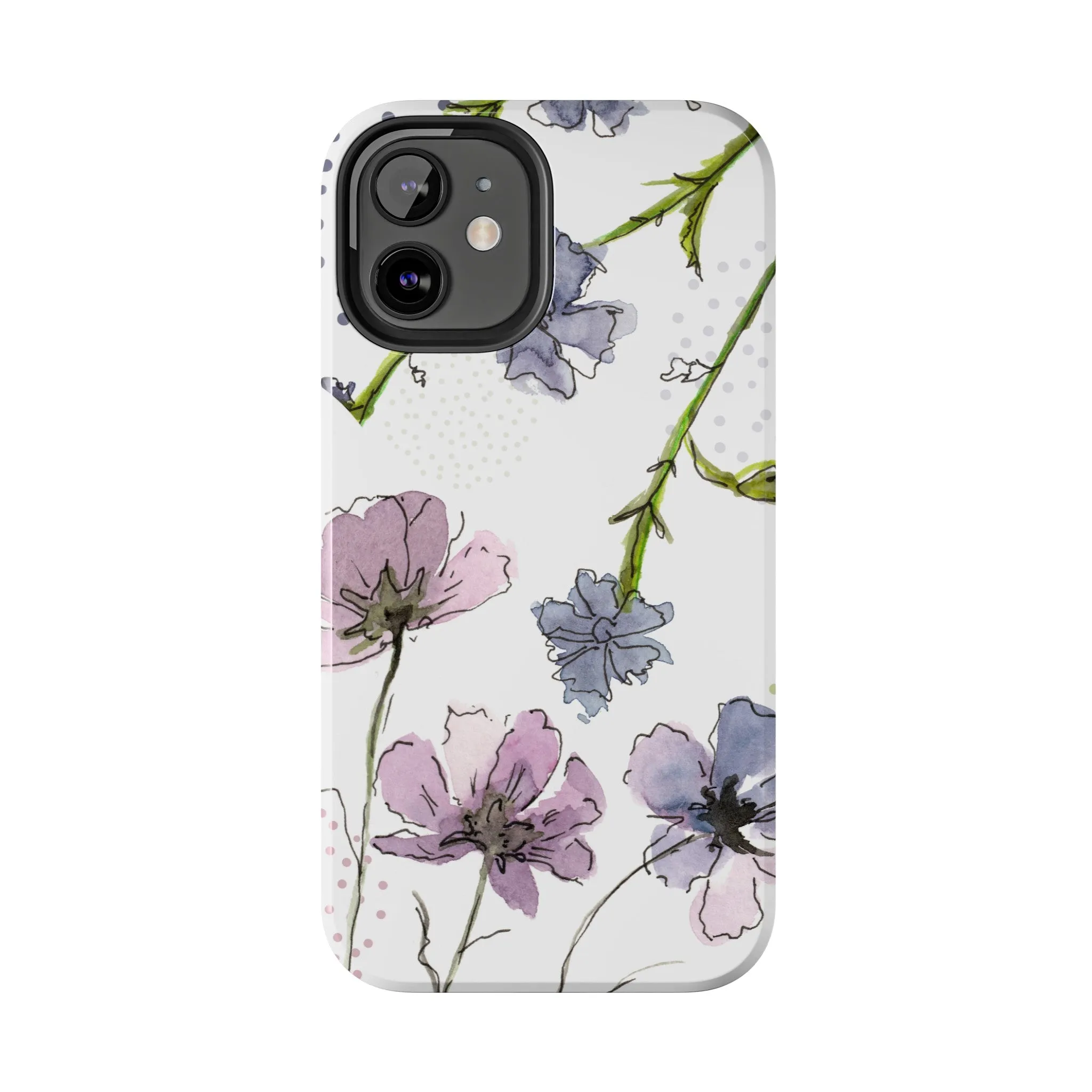 Floral Watercolor Phone Tough Case